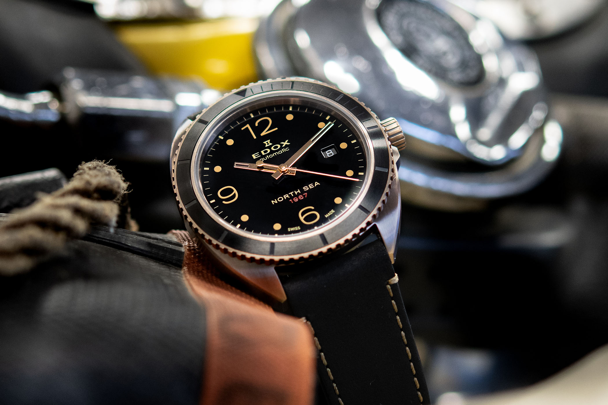 Cập nhật ngay 6 cách phân biệt đồng hồ Edox fake mới nhất 12 Dây đeo đồng hồ một yếu tố quan trọng để phân biệt đồng hồ Edox chính hãng