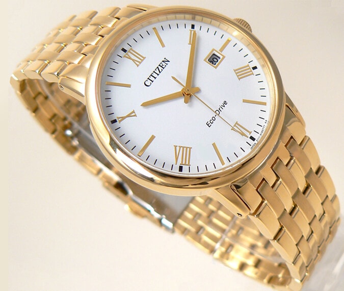 Bộ máy của đồng hồ Citizen Eco Drive Full Gold được đánh giá cao