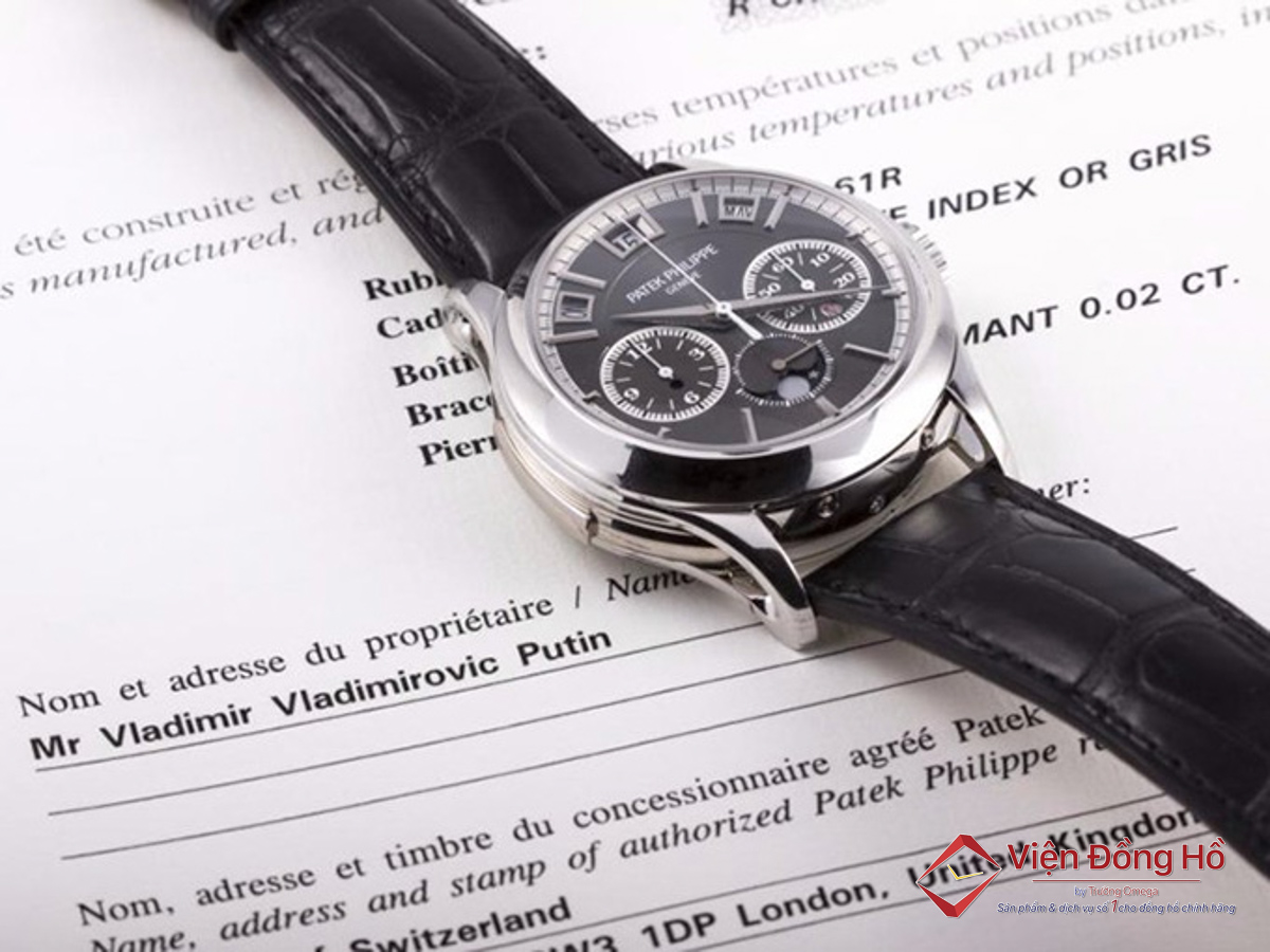 Bộ sưu tập đặc biệt khủng đồng hồ tổng thống Nga Putin 10 Patek Philippe 5208P Grand Complication – một trong những chiếc đồng hồ phức tạp nhất mà Patek từng sản xuất