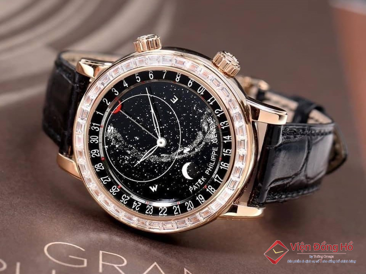 Đồng hồ Patek Philippe chính hãng thường có trọng lượng khá nặng do được làm từ vàng, bạch kim