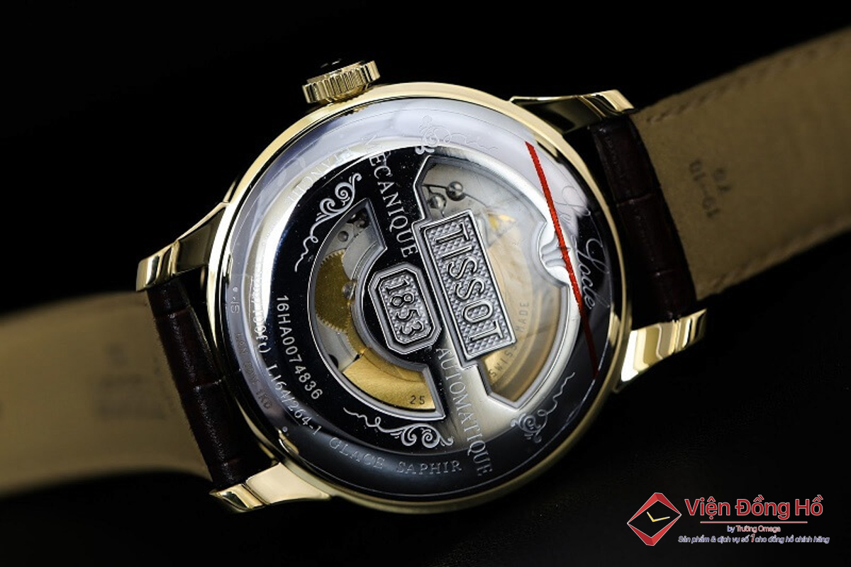 Mỗi chiếc đồng hồ Tissot khi sản xuất đều có mã số serial riêng, được sử dụng công nghệ RFID