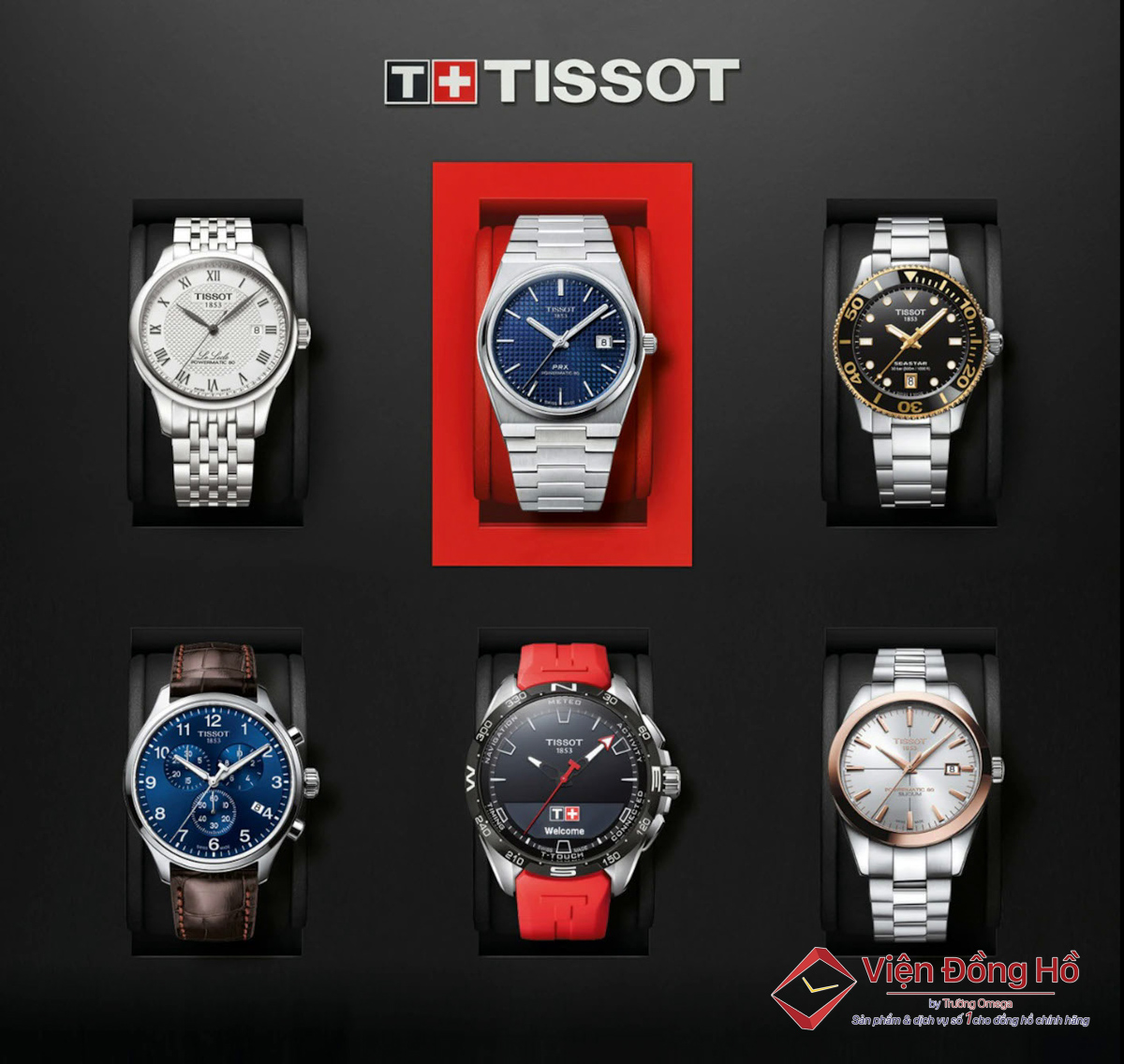 Các sản phẩm Tissot chính hãng đều thuộc phân khúc entry-luxury