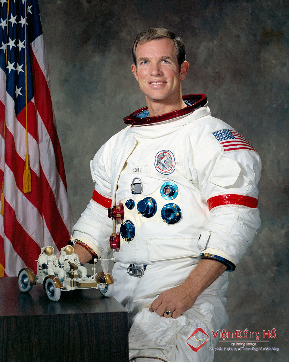 Thượng tá David Scott – chỉ huy của chuyến thám hiểm Mặt Trăng có người lái lần thứ tư trên con tàu Apollo 15