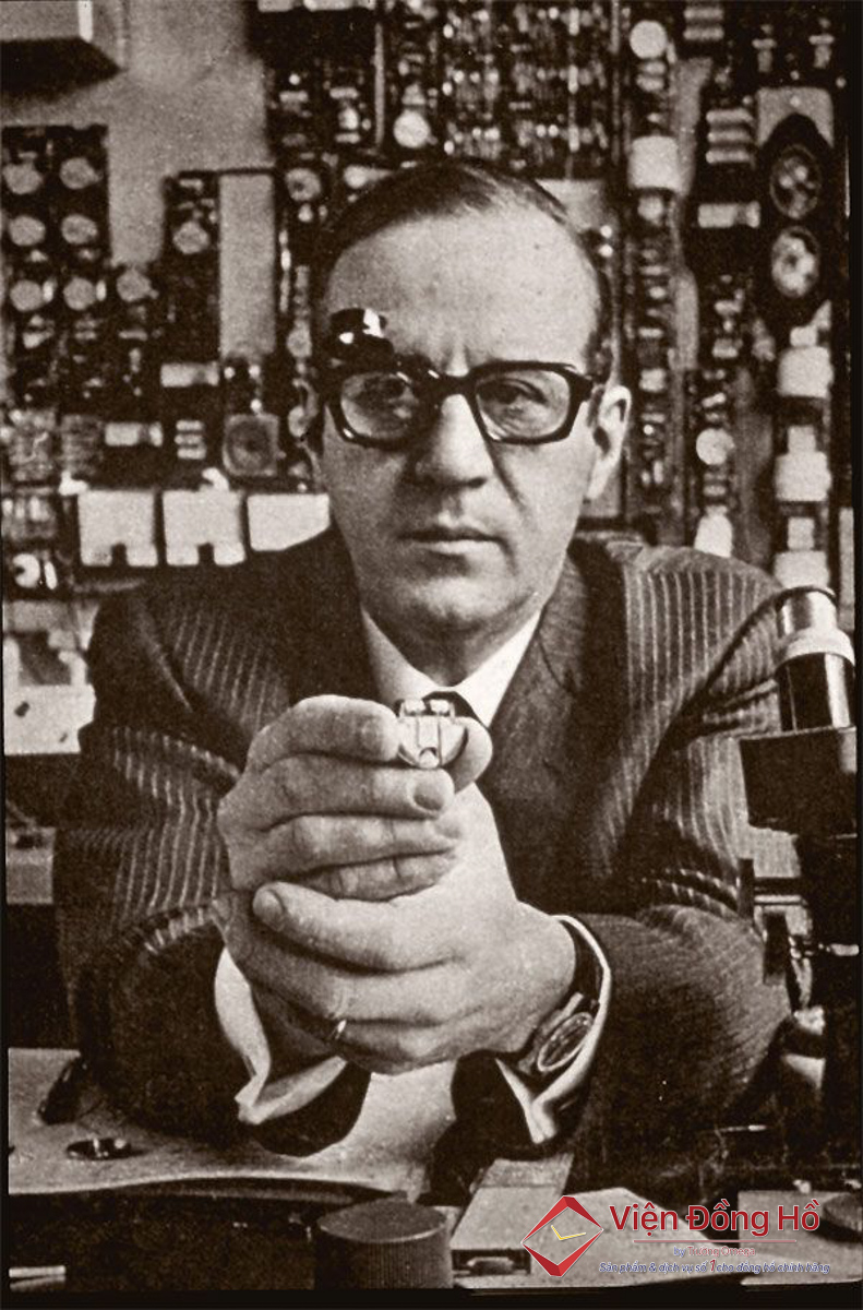 Max Hetzel - người đã chế tạo thành công tiền thân của bộ máy Bulova Accutron đầu tiên lấy cảm hứng từ những mạch điện TV