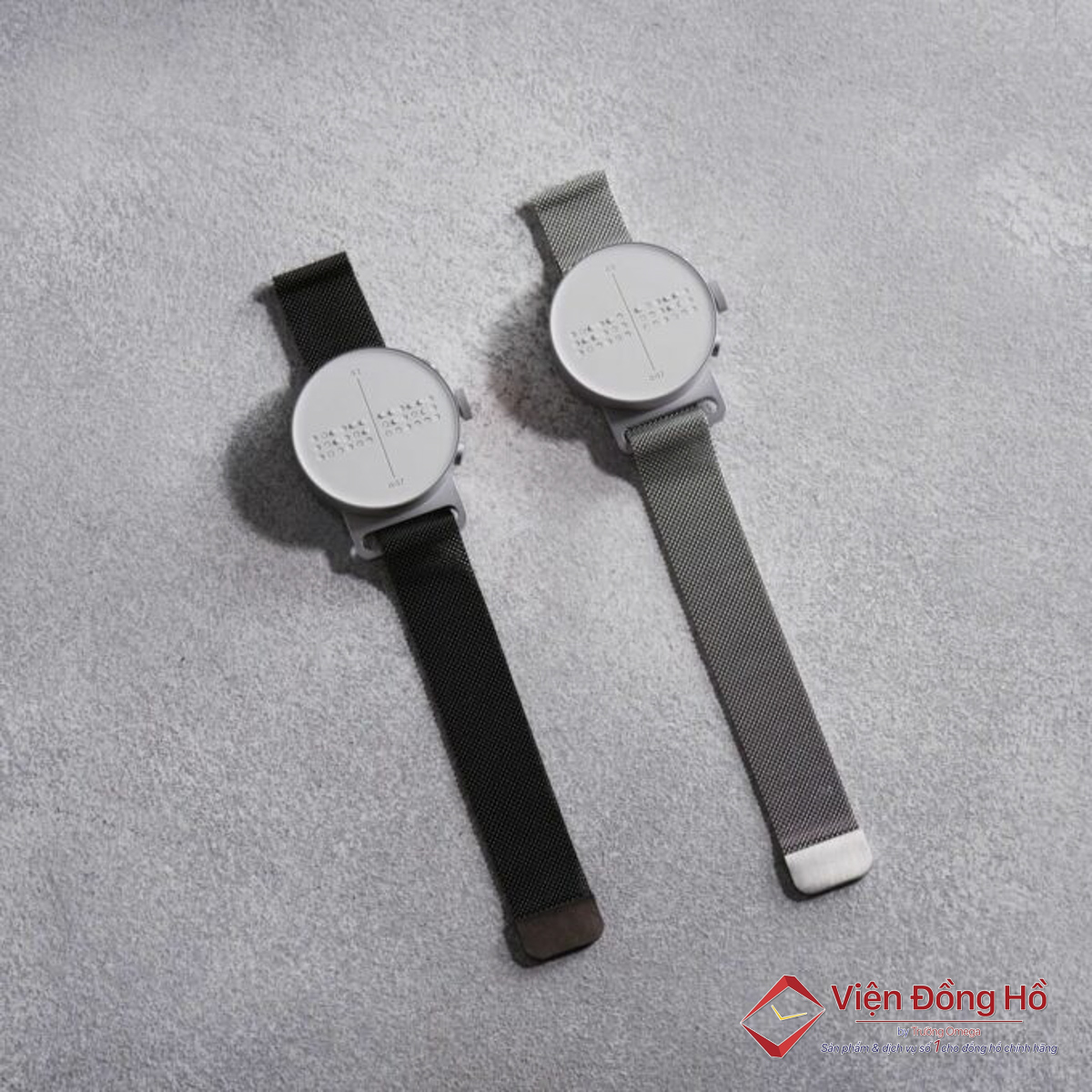 Đồng hồ Dot Watch sử dụng chữ nổi thông minh để người đeo có thể nhận biết thời gian qua các chấm dot hiển thị trên màn hình