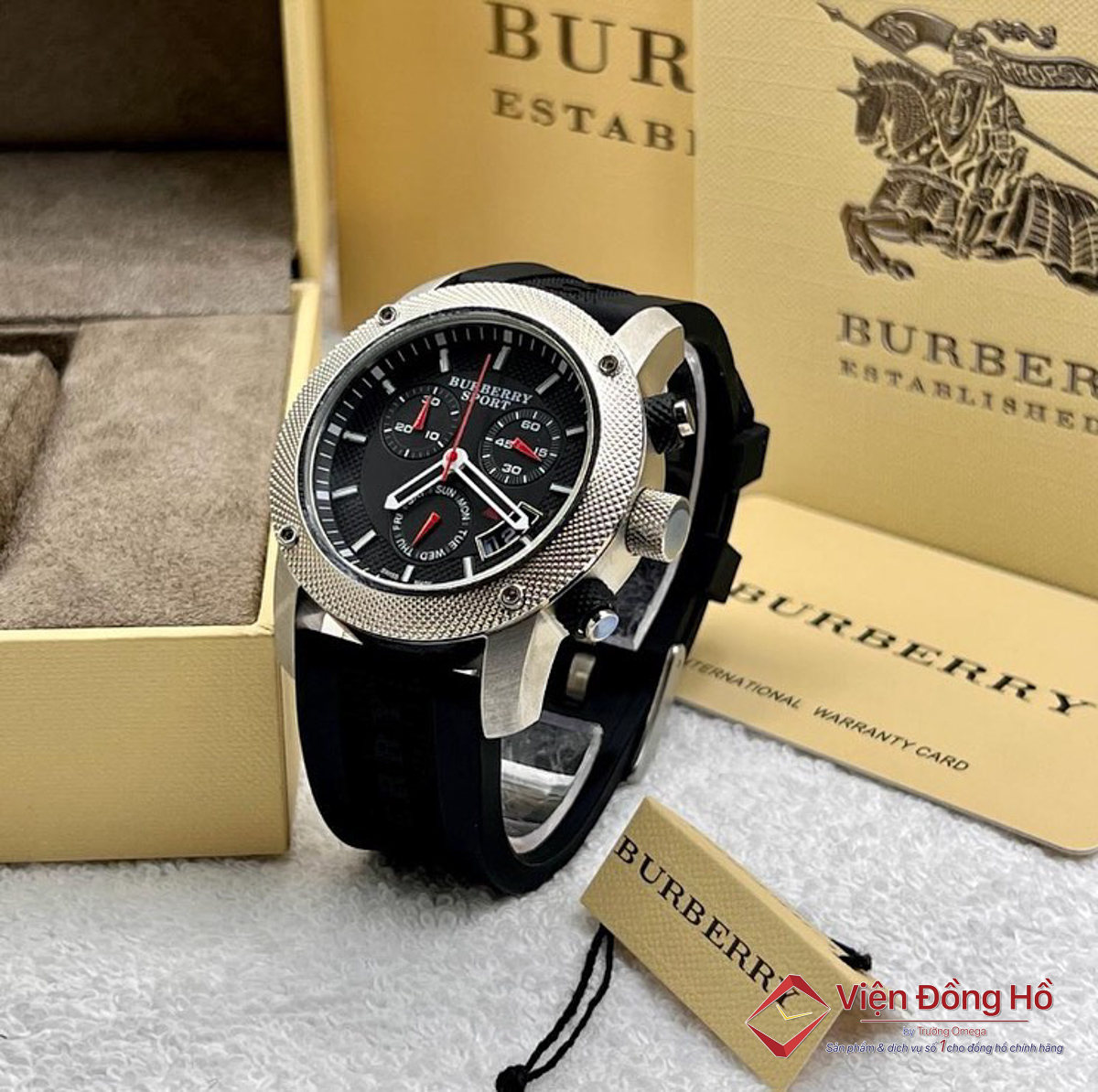 Đồng hồ Burberry dao động từ 6 triệu đồng cho đến 30 triệu đồng