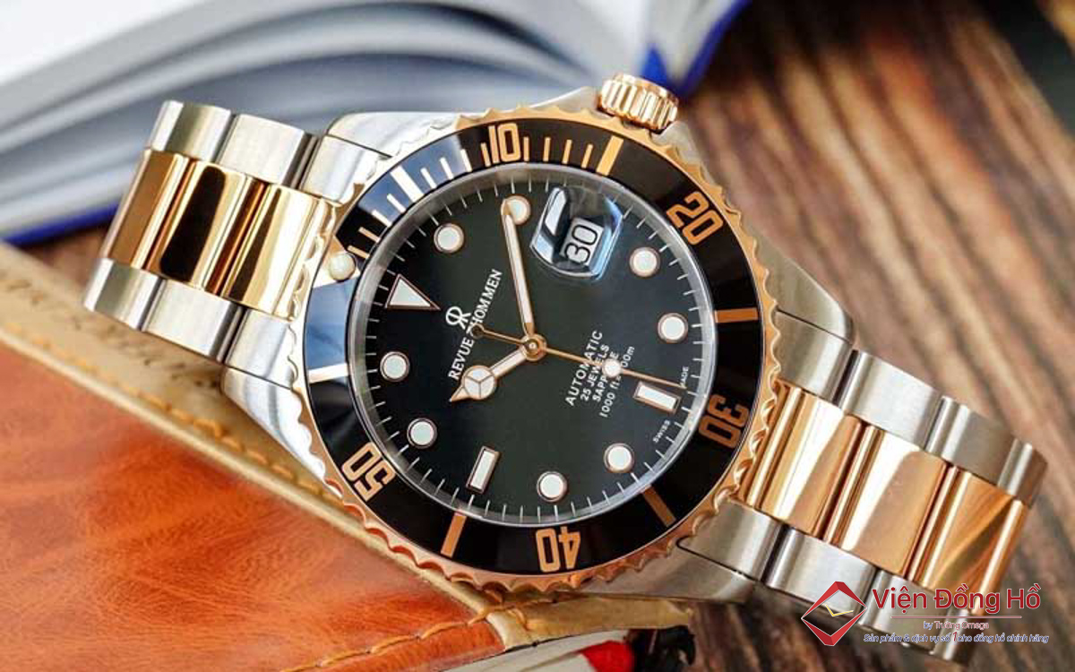 Dòng đồng hồ Revue Thommen Diver nên mức chống nước của nó lên đến 30 ATM