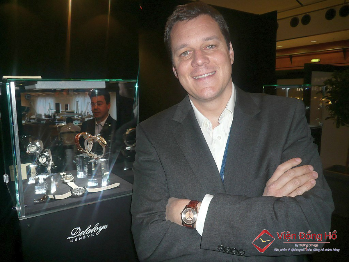 Nicolas Delaloye quay lại Patek năm 1997 và nhận nhiệm vụ phục chế những chiếc đồng hồ đặc biệt và phức tạp nhất