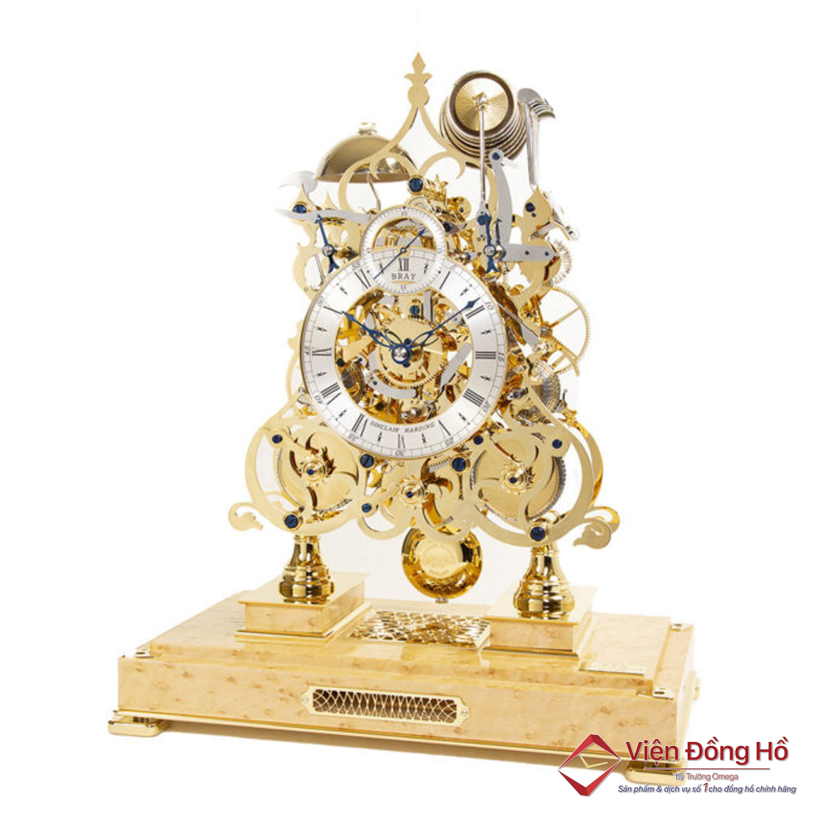 Đội ngũ nhỏ bé này nổi tiếng với những chiếc đồng hồ để bàn hay đồng hồ treo tường được thiết kế dạng skeleton lộ máy