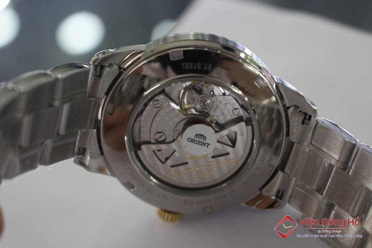 Đồng hồ Orient được áp dụng số hiệu sản phẩm là 8 chữ số tại thị trường nội địa Nhật