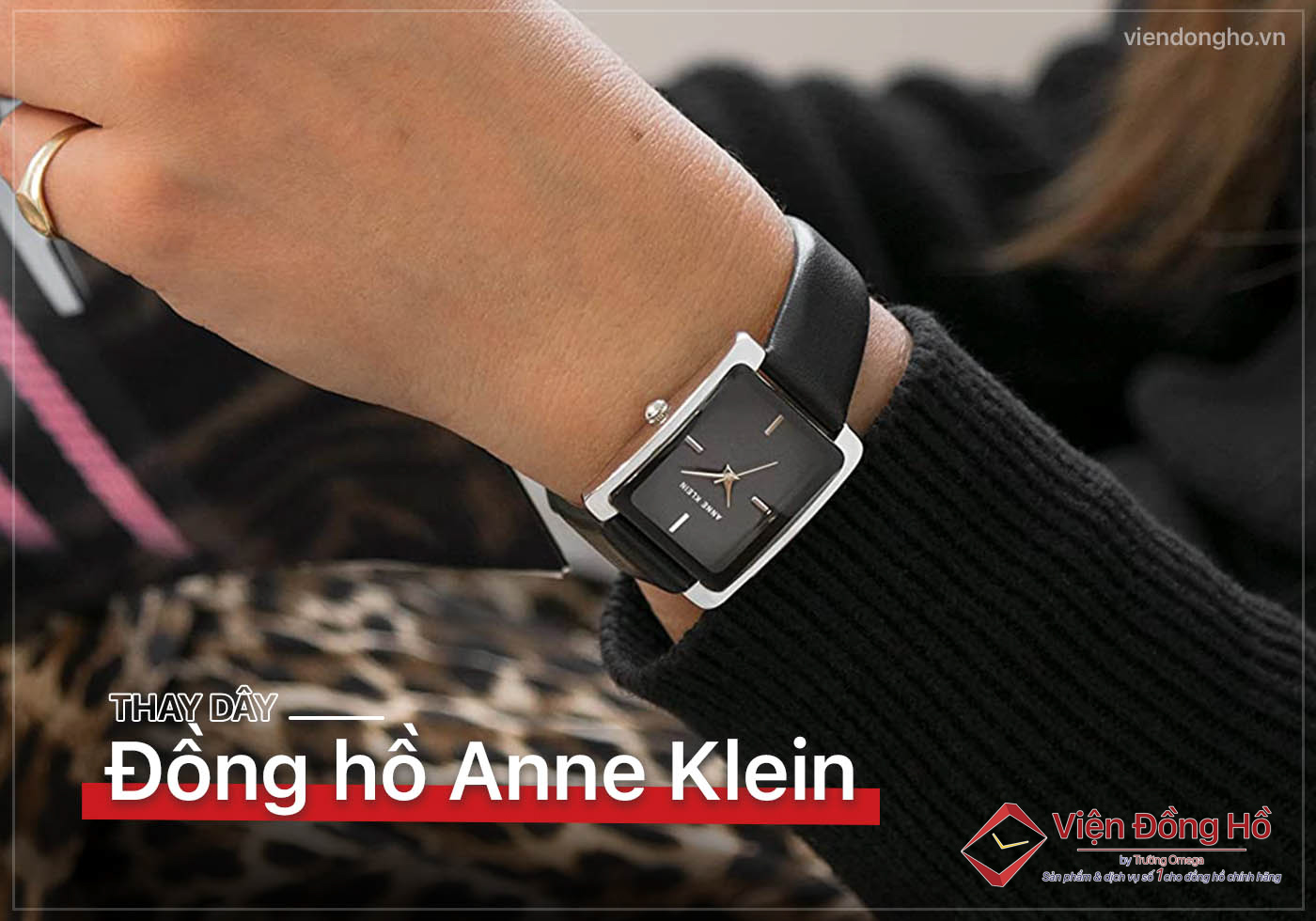 Thay day dong ho Anne Klein 5