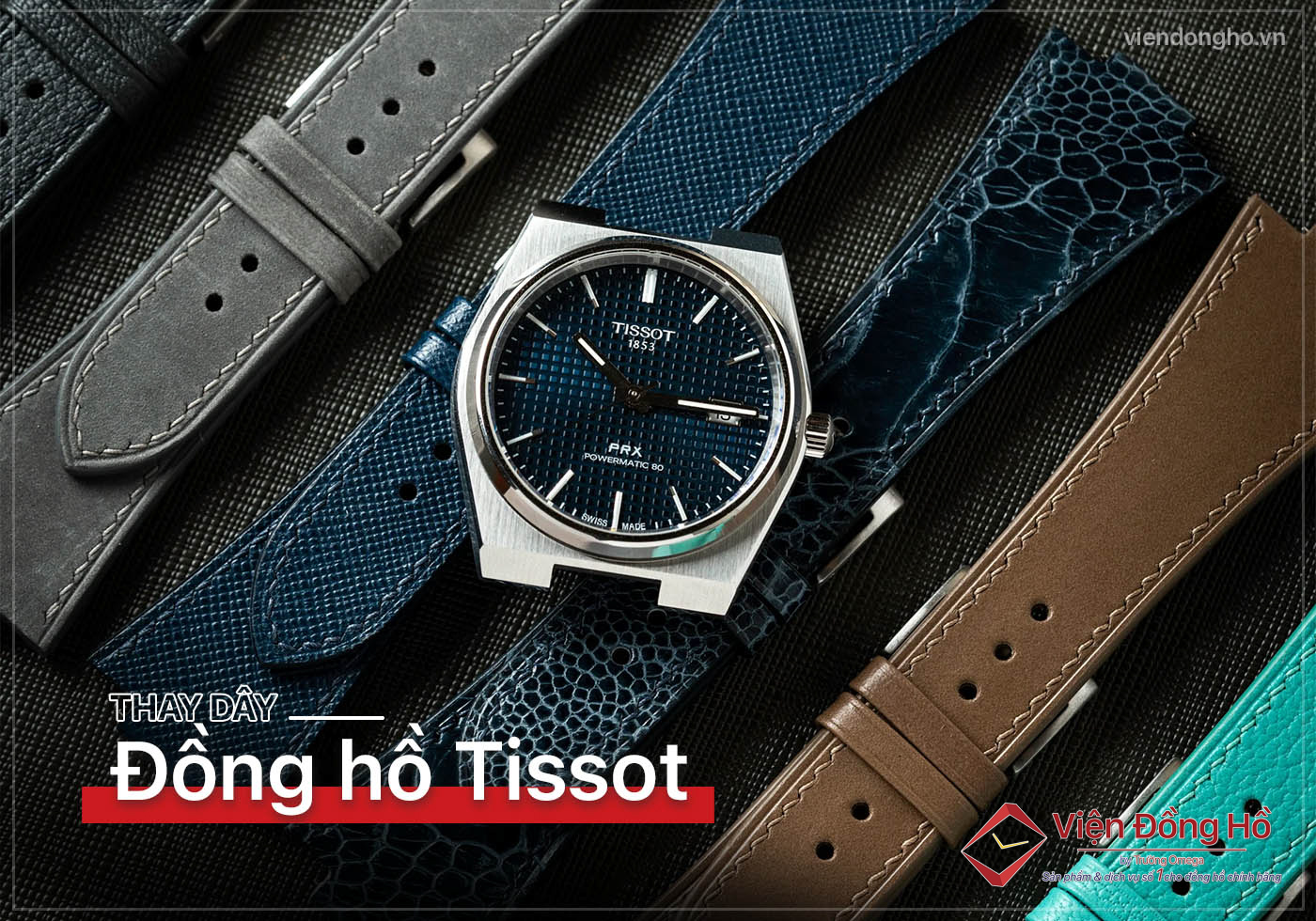 Thay day dong ho Tissot 5