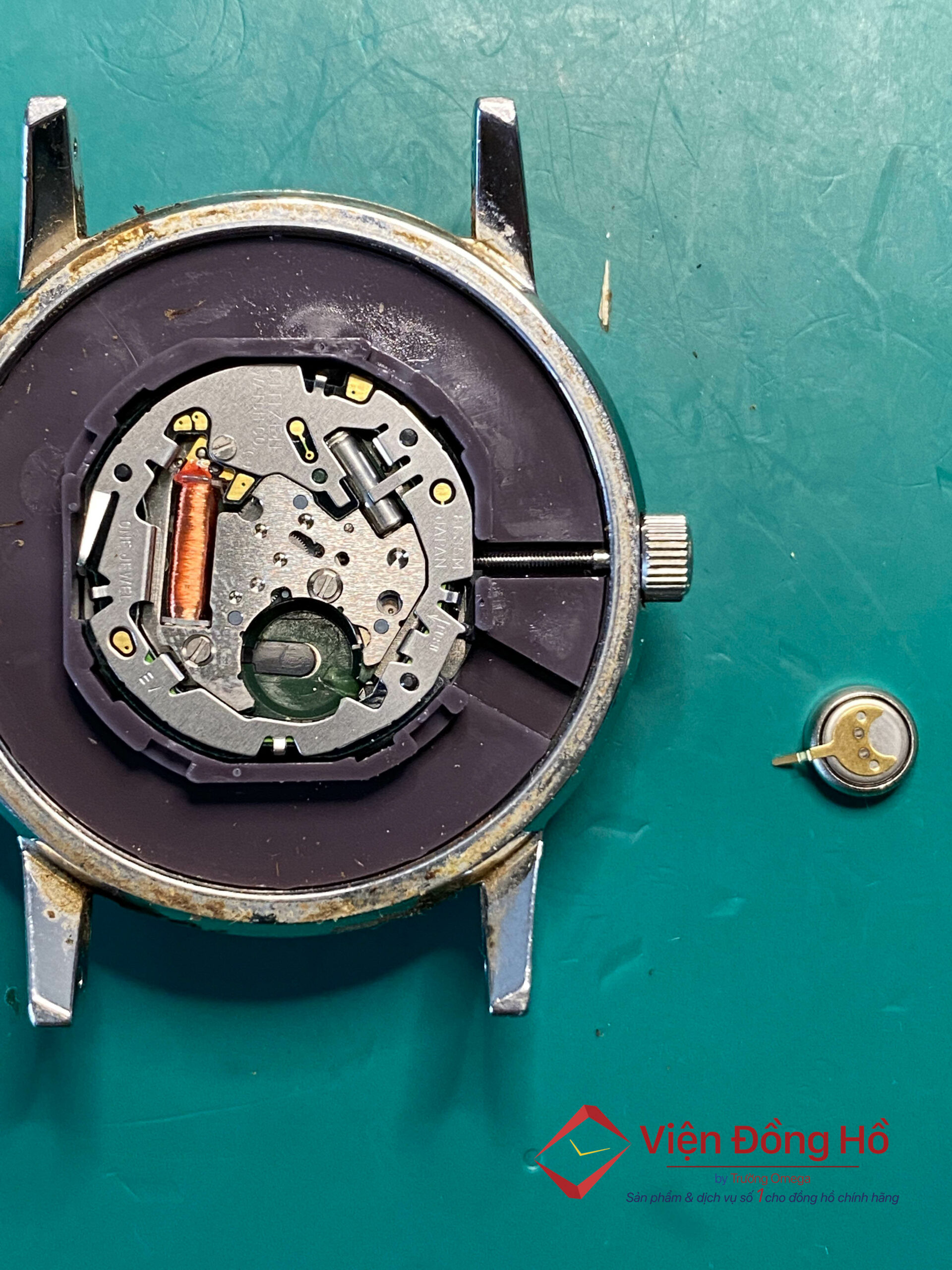 Thay pin đồng hồ Citizen 8 Thay pin dong ho Citizen 4