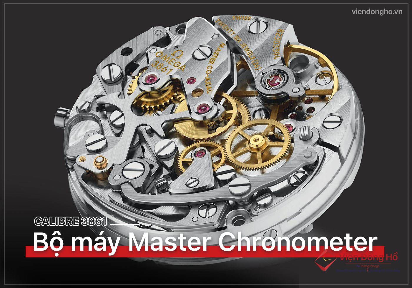 Bo may Calibre 3861 - Bo may Master Chronometer cua Omega 5