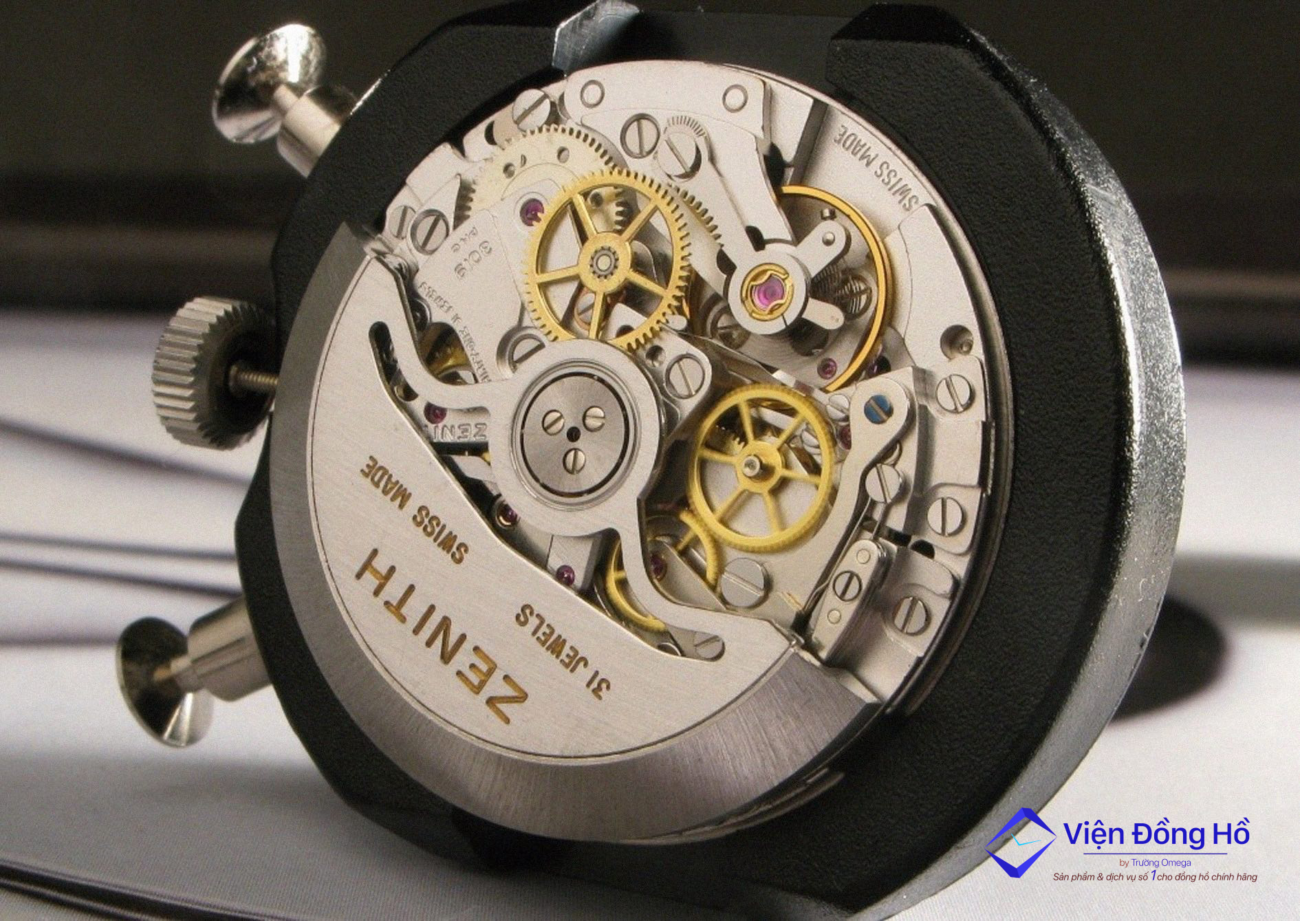 Tim hieu chi tiet bo may dong ho Zenith El Primero 1